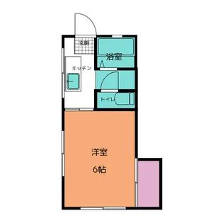 1Kの間取り画像