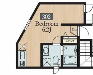 埼玉県蕨市南町1【アパート】の間取り