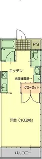 サンライズ六郷公園【2階】の間取り