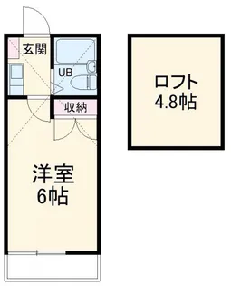ラ・カメラ枡形【1階】の間取り