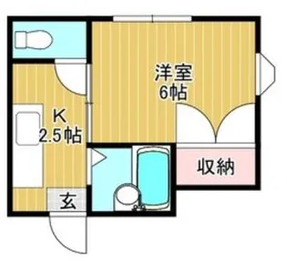 イデアル霊屋下【1階】の間取り