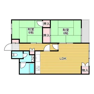 松尾マンション【3階】の間取り