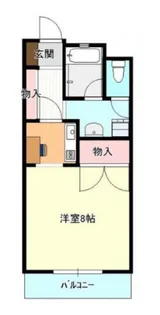 ユースハイムくまなん【2階】の間取り