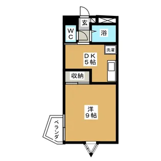 旭コンフォート中田【4階】の間取り