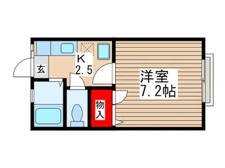 メゾン田原【2階】の間取り