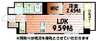 プレジデンスざ三萩野【14階】の間取り