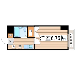 エミリービル卸町【3階】の間取り