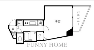 トーシンフェニックス目黒碑文谷【3階】の間取り