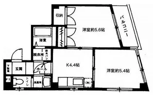 シュロスカー【3階】の間取り