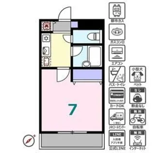 ユーカリヒルズ【2階】の間取り