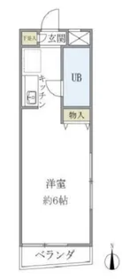東京都渋谷区本町1【マンション】の間取り