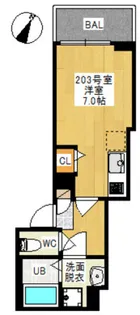 REGALEST 津島笹が瀬(レガリスト ツシマササガセ)【2階】の間取り