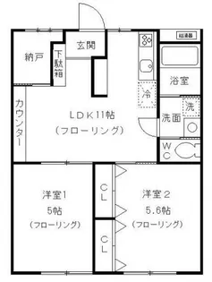 神奈川県川崎市麻生区東百合丘4【マンション】の間取り