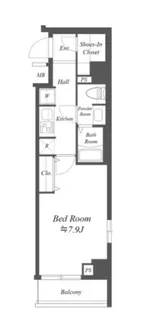 GENOVIA荻窪skygarden【4階】の間取り
