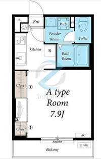東京都江戸川区東葛西6【マンション】の間取り