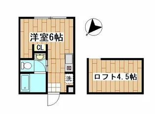 BRICKS【1階】の間取り