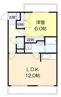 エンジェリック木原【2階】の間取り