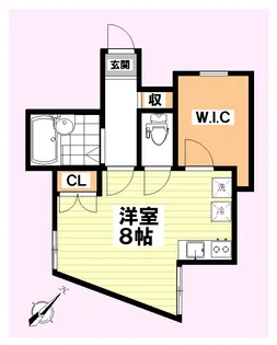 アクシオン大森【1階】の間取り