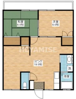 フルールヒルズ【1階】の間取り