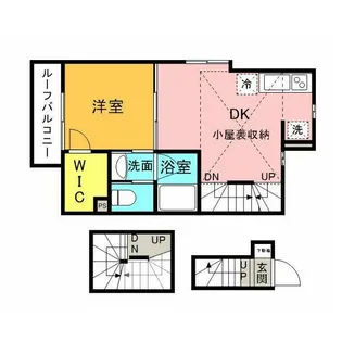 Kーhouse西蒲田【3階】の間取り