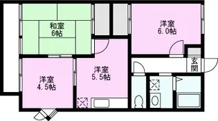 グランハイム A棟【2階】の間取り