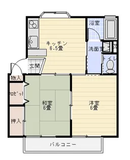 セルナクレスト【1階】の間取り