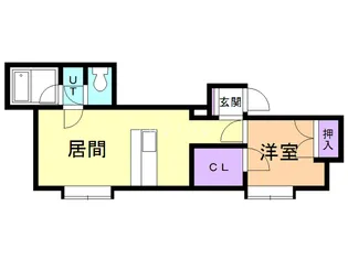 レボリューション大野【2階】の間取り
