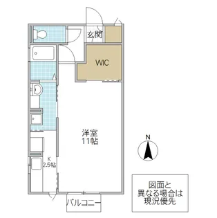 大黒屋 十番館【2階】の間取り