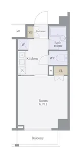 東京都墨田区両国4【マンション】の間取り