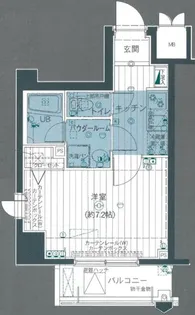 アプレシティ豊島園【5階】の間取り