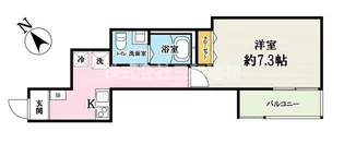カフーティーダ和光市【3階】の間取り