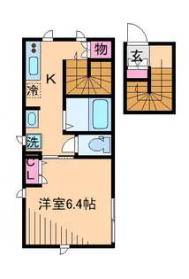 神奈川県横浜市港北区日吉本町5【アパート】の間取り