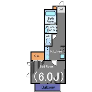 カーサ碑文谷【2階】の間取り