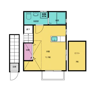 M.stage AOINISI【2階】の間取り