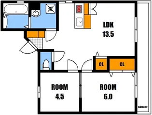 南良原ビル【2階】の間取り