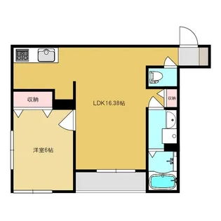 三和ハイム A【2階】の間取り