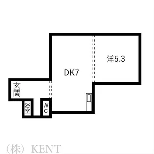 琴似ドムール【2階】の間取り