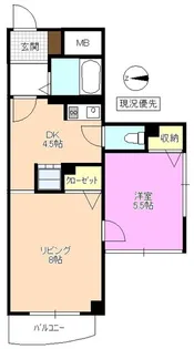 センターイン伊勢町【6階】の間取り