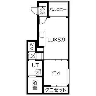 ネマーレ大曽根【1階】の間取り