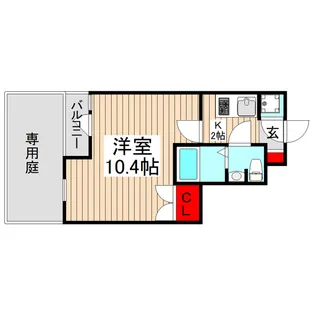 Beverly Homes赤塚公園IIの間取り