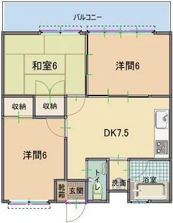 ILTESORO【1階】の間取り