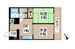 グリーン大泉2【3階】の間取り