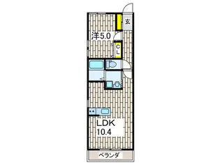 Brook【2階】の間取り