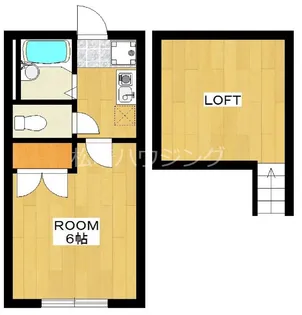 カームビレッジ【2階】の間取り