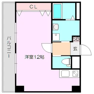 ラ・メゾン・ミュー【4階】の間取り