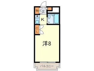 JOYFUL ASHIYA【4階】の間取り