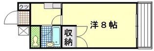 ノマージュ大芝【1階】の間取り