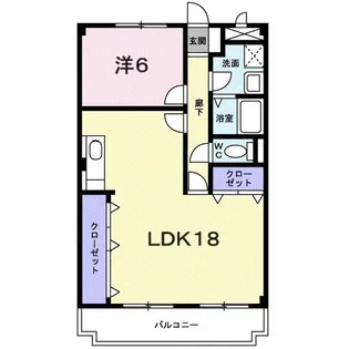 シュロスアリノ【3階】の間取り