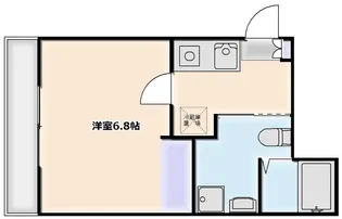casafortuna横浜柴町【3階】の間取り