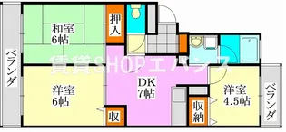 マンション藤六【3階】の間取り